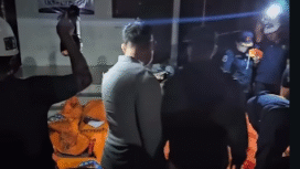 Minggu mencekam terjadi di sebuah panti rweda Manado, Sulawesi Utara. Pengurus panti dan 15 penghuni meninggal dunia, akibat kebarkaran yang terjadi pada Minggu malam sekitar pukul 20.00 Witeng, 28 Desember 2025. Foto: Tangkap layar video  Instagram@inilah.com
