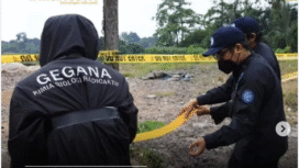 Bareskrim Polri telah menetapkan seorang warga negara Tiongkok, bernama Jin Lin Jinzhang, Direktur PT Peter Metal Technology (PMT) sebagai tersangka kasus penyebaran material radiaktof mengandung Cs-237, Kamis 4 Desember 2025. Foto: Instagram@inilah.com