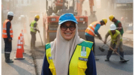 Prempuan bernama Dhiannita Tri Astuti bertanggung jawab penuh atas baik-buruknya jalan di wilayah  kabupaten Gresik yang panjangnya mencapai 566,61 kilometer. Maklum, Dhianita adalah Kepala DPUTR Kabupaten Gresik. Foto: dok/istimewa