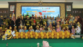 Betapa riang gembira anak-anak Jombang ketika dilibatkan di dalam acara Board Game Land Jombang 2025. Mereka pada hari Minggu, 14 Desember, dijakan bersama bersuka cita lewat berbagai macam permainan. Foto: Jombangkab.go.id