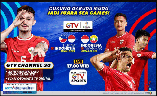 
					Juara bertahan timnas Indonesia, ternyata ditekuk 0-1 oleh Filipina, saat berlaga di Thailand, Senin 8 Desember 2025. Menyebabkan posisi Timnas 22 Indonesia hanya punya harapan 10 persen saja bisa lolos pada perhelatan tahun ini. Foto: GTV