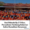 Satgas PHK mengenakan denda sebesar Rp 2 triliun lebih kepadaPT Tonio Mitra Sejahtera perusahaan tambang nikel tambang nikel utamanya di Pulau Kabaena, Kabupaten Bombana, Provinsi Sulawesi Tenggara. Foto: Instagram@kendari.hariini