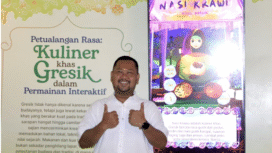 Bupati Fandi Akhmad Yani melakukan  Soft Launching Gresik Universal Science, sebuah destinasi wisata Edukasi Digital Nan Menawan di Balongpanggang. Foto: Dok. Humas Pemkab Gresik
