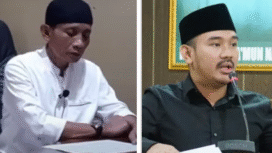 KPK melakukan OTT di Bekasi, menangkap 9 orang dua di antaranya sebagai tersangka ijon Rp 14,2 miliar adalah (kiri) HM Kunang, kepala desa Sukadami, Bekasi, (Kanan) Ade Kuswara Kunang, bupati  Bekasi 2025-2030. Kini keduanya meringkuk dalam sela tahanan KPK. Foto: Instagram,/Youtube/net