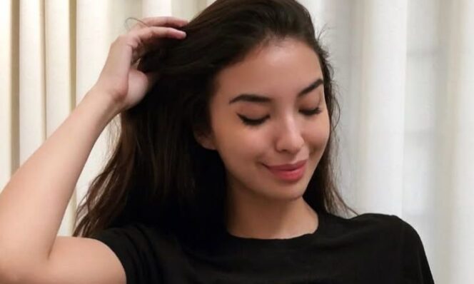 
					Model sekaligus aktris Manohara Odelia. (ig@manodelia)