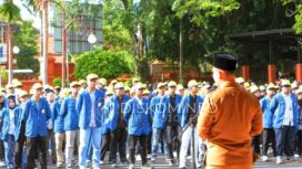 Apel Penerimaan KKN-BBK Unair di Mojokerto. ist