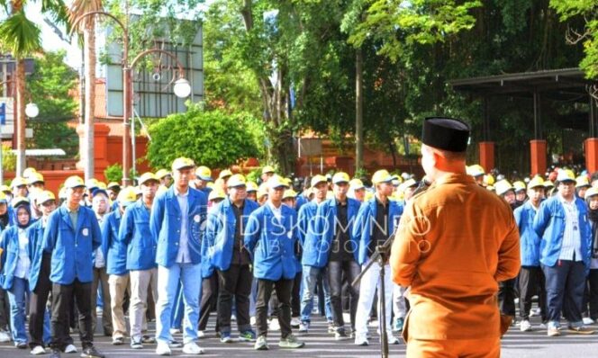 
					Apel Penerimaan KKN-BBK Unair di Mojokerto. ist