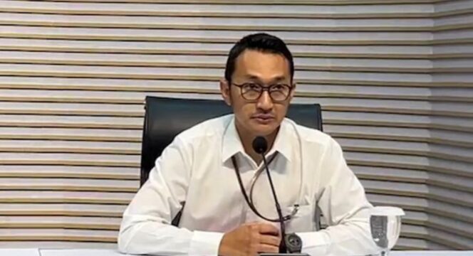 
					Juru Bicara KPK, Budi Prasetyo, di Gedung Merah Putih, Jakarta. Dok.Instagram