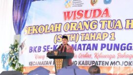 Wisuda SOTH, Bupati Mojokerto Tekankan Pola Asuh Sehat. Dok.Diskominfo