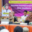 Kelurahan Gununggedangan menjadi salah satu yang melaksanakan Musrenbang dengan tema pembangunan Kota Mojokerto tahun 2027. Dok.Diskominfo