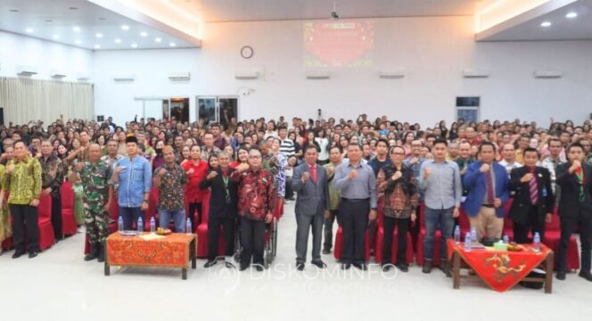 
					Natal Bersama BAMAG Mojokerto Merajut Kasih dan Kerukunan. Dok.Diskominfo
