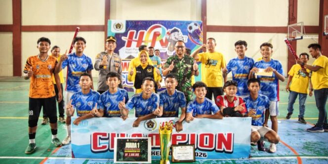 
					Hebat! SMPN 1 Mojokerto Sabet Juara PWI Mojokerto Cup 2026. Dok.Diskominfo

