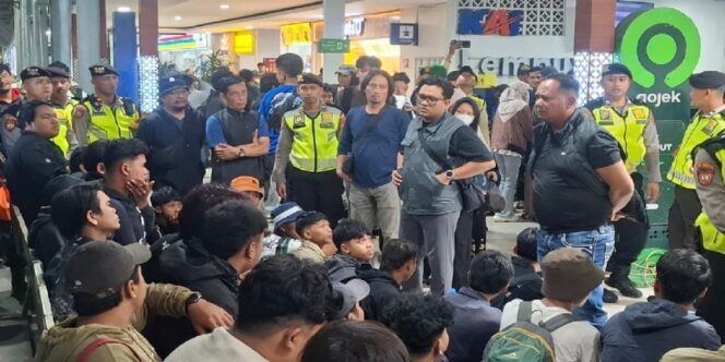 
					Bonek Dipulangkan Polisi di Jogja Jelang Laga PSIM vs Persebaya.Ist-Polresta Jogja 