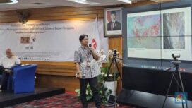 Foto: Konferensi pers Publikasi Jurnal Nature : Temuan Terbaru Pertanggalan Gambar Cadas Tertua di Sulawesi Bagian Tenggara, di Jakarta, Kamis (22/1/2026). (CNBC Indonesia/ Intan Rakhmayanti Dewi)