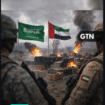 Timur Tengah memanas, pasca Pesawat Arab saudi menggempur serangan bombardir pelabuhan Al Makalla, Yaman Selatan. Kini Arab saudi menganggap UEA sebagai ancaman bagi negaranya. Foto: Instagram@gtid.news