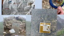 Inilah serpihan benda-benda yang diduga dari pesawat ATR yang jatuh di gunung Basarugun perbatasan Pangkep-Maros, Sulawesi Selatan, Selatan, sekitar pukul 13.05 waktu setempat (Witeng), Sabtu 17 Januari 2026, Pesawat angkut delapan kru dan 3 penumpang. Foto: ist
