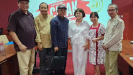 Mereka adalah dewan juri untuk Anugerah Jurnalistik 2025, bersama Direktur Anugerah Jurnalistik Adinegoro PWI Pusat, Maria D. Andriana. Foto: istimewa