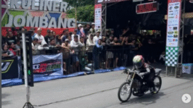 Untuk menyalurkan bakat serta mencari bibit  pembalap motor, Polres Jombang kembali menggelar RDC 2026 Kapolres Cup, Minggu, 18 Januari 2026. Foto: Instagram@info_jombang