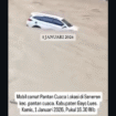 Mobil dinas Camat Pantan Cuara, kabupaten Aceh Gayo, yang dipakri sejak akhir November 2025, akhirnya terserat arus air sungai Tripe pada saat terjadi banjir bandang susulan. Kamis sore, 1 Januari 2026. Foto: Instagram@terkinidotdit