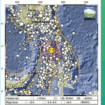 Peta lokasi terjadinya gempat berkekuatan 7.1 magnetudo terjadi kwasan Kepualuan Talaud, Sulawesi Utara. Gempa tidak meninyebabkan tsunami, tidak ada laporan adanya korban. Saat kondisi warga masyarakat mulai puloih kembali. Foto: BMKG