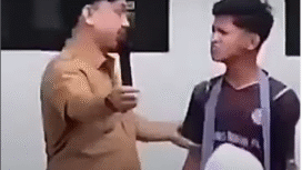 Berawal dari teguran dan penamparan menyebablan guru olahraga Agus Saputra dikeroyok oleh puluhan siswanya. Persitiwa ini terjadi Selas, 13 Januairi 2026. Foto: Instagram@kabarjambi