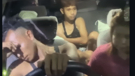 Warga berhasil mernangkap dua pria satu wanita curi gabah menggunakan mobil sedang Corolla, berhasil diringkus di desa Desa Simo, Kecamatan Soko, Tuban, Jawa Timur, Selasa malam, 20 Januari 2026. Foto: Instagram@medsos_meledak