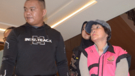 Tim tangkap buron (Tabur) kejaksaan berhasil menangkap Mila Indriani Notowibowo. 51,  di Bangli, Bali, pada 13 Januari 2026. Buron hampir tiga  tahun, dan sudah divonis tujuh tahun delapan bulan, akibat kredit fiktif Bank BPD Jatim. Foto: suaramerdekajatim.com