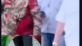 Sepatu mirip yang dipakai pada seseorang yang diduga sebagai pelaku pelemparan molov di rumah DJ Donny, 31 Desember 2025. Foto ini mengarah kepada Firdau Oiwobo, mantan seorang pengacara kasus kontraoversial. Ia mempersilakan untuk membuktikan keterkaitannya dengan terduga sosok pelempar bom moloto. Foto: tangkap layar video Instagram@roysaksti