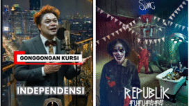 Heboh dunia maya, bermain lirik politik di lapak medsos, antara Slank dengan AI Kuburan, merebak di Indonesia. Foto: kredonews.com/ instagram@purwanto.m.ali/slankdotcom