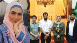 Inilah Datin Sri Vie Shantie Khan, perempuan CEO Blackstone Malaysia, yang disebut-sebut sebagai istri keempat, Gubernur Aceh Muzakir Manaf. Foto: nona.my