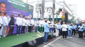 TVRI Resmi Kick Off World Cup 2026: Bola Gembira Meriahkan Surabaya. Dok.TVRI Jatim 