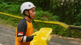 Sesosok bayi perempuan ditemukan tewas terbungkus tas ransel hitam di kawasan Taman Hutan Raya R. Soerjo, Pacet, Mojokerto. Foto.Istimewa