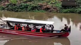 Wisata Susur Sungai Ngotok Pesona Baru Taman Bahari Mojopahit. Foto.Ist