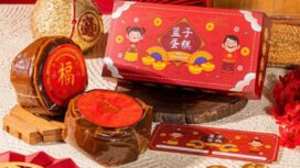 Ilustrasi kue keranjang makanan khas tahun baru Imlek. Foto: ig@kuekeranjang.ny.lie_official 