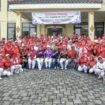 Kota Mojokerto menjadi tuan rumah Gebyar Senam DPC Persatuan Olahraga Pernapasan Indonesia (PORPI) se-Jawa Timur. Ist

