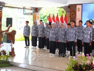 Forum Anak Majapahit Resmi Dikukuhkan: Mojokerto Mantap Menuju Kabupaten Layak Anak. Ist