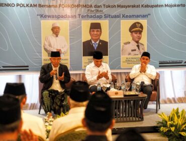 Menkopolkam RI Apresiasi Stabilitas Mojokerto, Ekonomi Tumbuh 6,5% . Dok. Humas
