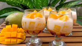 Minuman segar es Mangga untuk berbuka puasa. Ist