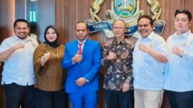 Pengurus KADIN Katim dan delegasi Timor Leste