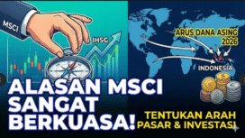 Ilustrasi kekuatan MSCI di dalam perilaku perdagangan saham di BEI. Foto: netralnews.com