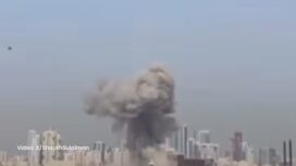 Iran mulai membalas serangan ke Israel dan sekutunya Bahrain. Dengan melempar rudal, Sabtu siang, 28 Februari 2026  Foto: Ist