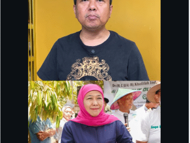 Cak Sholeh, pengacara pemilik akun @No ciral, No Justice, mengguah cideo untuk mendorong kehadiran gubernur Jatim, Khofifah Indar Parawansao hadir pada panggilan kedua, ke pengadilan Tipikor Surabaya, kamis, 12 Febaruari 2026. Foto: Instagram@sholah_lawyer