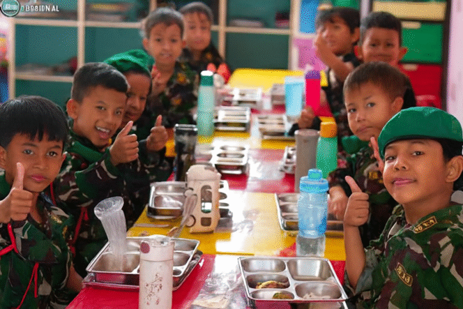 
					Program MBG yang dinyatakan akan tetap berjalan selama momen Ramadan 2026. (Dok. BGN)