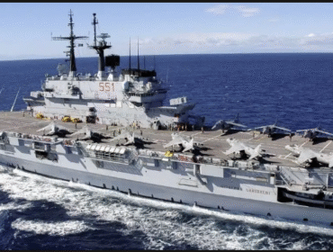 Inilah sosok kapal induk ringan Garibaldi, yang telah purna tugas setelah menjalankan misi 40 tahun. Kapal ini sudah selesai dilakukan renovasi dan menurut kabar segera dikirim ke Indonesia masuk ke jajaran TNI AL. Foto: Ist
