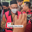 Kejaskaan Gresik menahan tiga orang pengurus ponpes,  terakit dugaan korupsi dana hibah pemprof jatim, sebesar Rp 400 juta. Mereka ditahan sejak pada 11 Februari 2026. Dua ditahan di Rutan Cerme. Foto: Instagram@gresiksatu