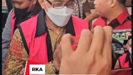 Kejaskaan Gresik menahan tiga orang pengurus ponpes,  terakit dugaan korupsi dana hibah pemprof jatim, sebesar Rp 400 juta. Mereka ditahan sejak pada 11 Februari 2026. Dua ditahan di Rutan Cerme. Foto: Instagram@gresiksatu