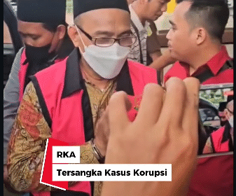 Kejaskaan Gresik menahan tiga orang pengurus ponpes,  terakit dugaan korupsi dana hibah pemprof jatim, sebesar Rp 400 juta. Mereka ditahan sejak pada 11 Februari 2026. Dua ditahan di Rutan Cerme. Foto: Instagram@gresiksatu
