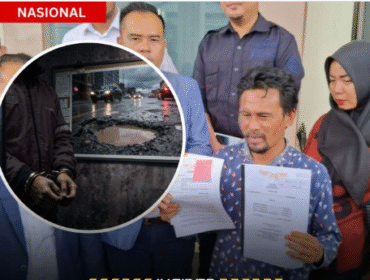 Seorang tukang ojek pangkalan bernama Al Amin ajukan gugatan perdata kepada Pemkab Pandeglang dan Pemprov Banten, senilai Rp 100 miliar. Ia merasa dirugikan akibat jalan rusak, ia mengalami kecelakaan menyebabnya penumpangnya meninggal dunia. Foto: Instagram@ctd_insider