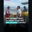 Polisi Gianyar dan Polda Bali tengag menyeldikan temuan tangan manusia bertato, serta jam tangan bertuliskan huruf romari. Apakah dia Igor Kamarov, 28, warga Ukraian yang diculik Sabtu 21 Februari 2026. Foto: Instagram@kumparan