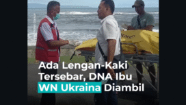 Polisi Gianyar dan Polda Bali tengag menyeldikan temuan tangan manusia bertato, serta jam tangan bertuliskan huruf romari. Apakah dia Igor Kamarov, 28, warga Ukraian yang diculik Sabtu 21 Februari 2026. Foto: Instagram@kumparan